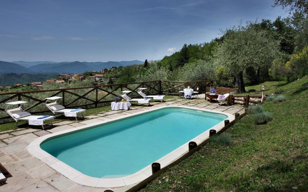 Villa Belli - Luxury Villa With Saltwater Swimmingpool Agnino Exterior foto